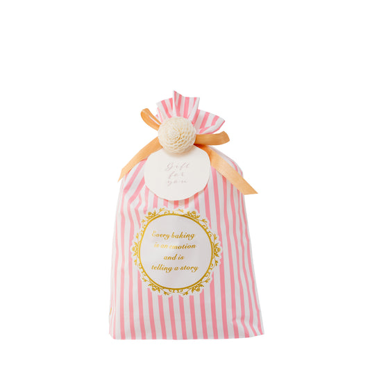 ギフトラッピングセット_ストライプ柄[34×23cm]